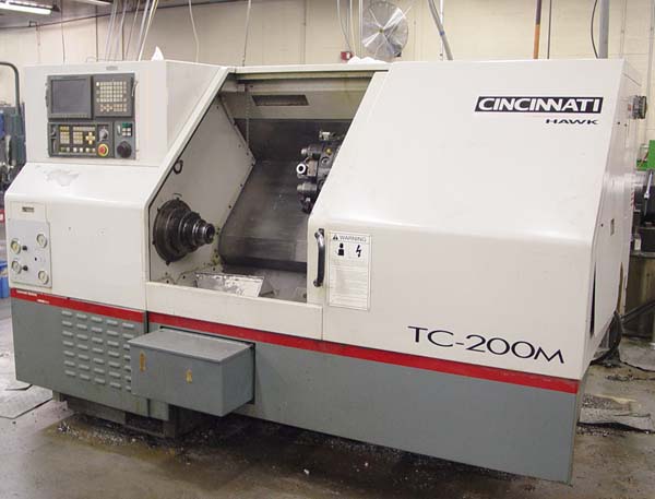 Cincinnati Milacron Hawk CNC lathe