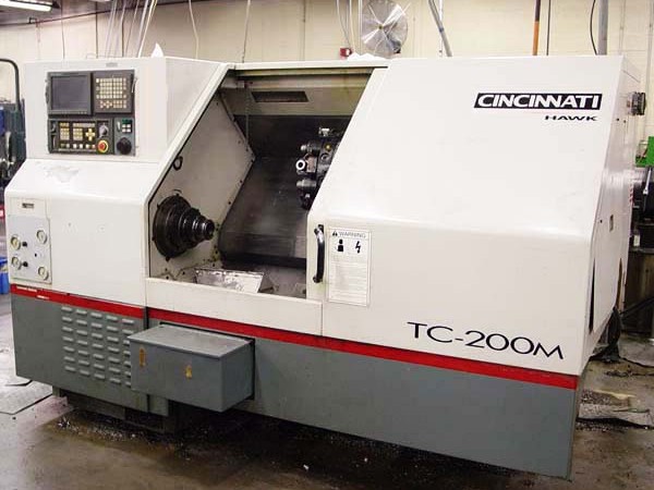 Cincinnati Milacron Hawk CNC lathe
