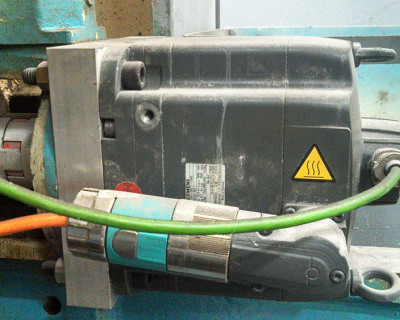 New Siemens X-axis motor